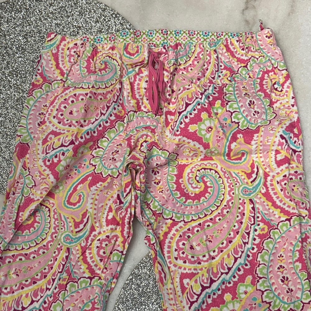 Vera Bradley Pink Paisley pajamas